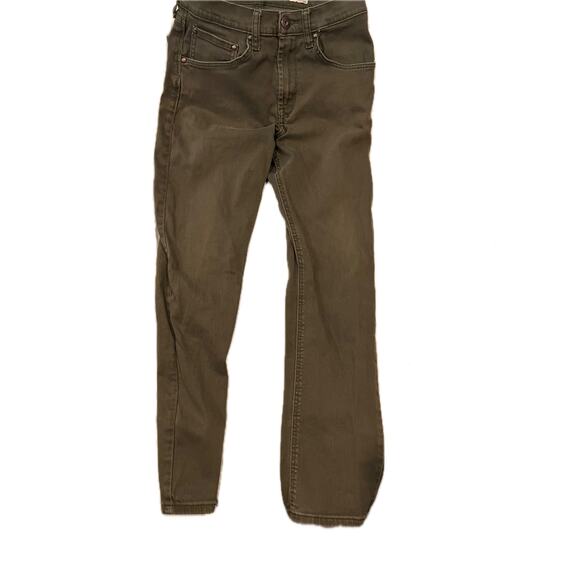 Wrangler Slim Straight Distressed Black Jeans Mens 27x28 - Picture 1 of 6